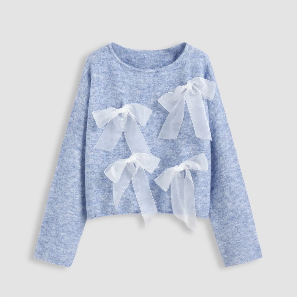 Cider Bow Sweater Size XL
